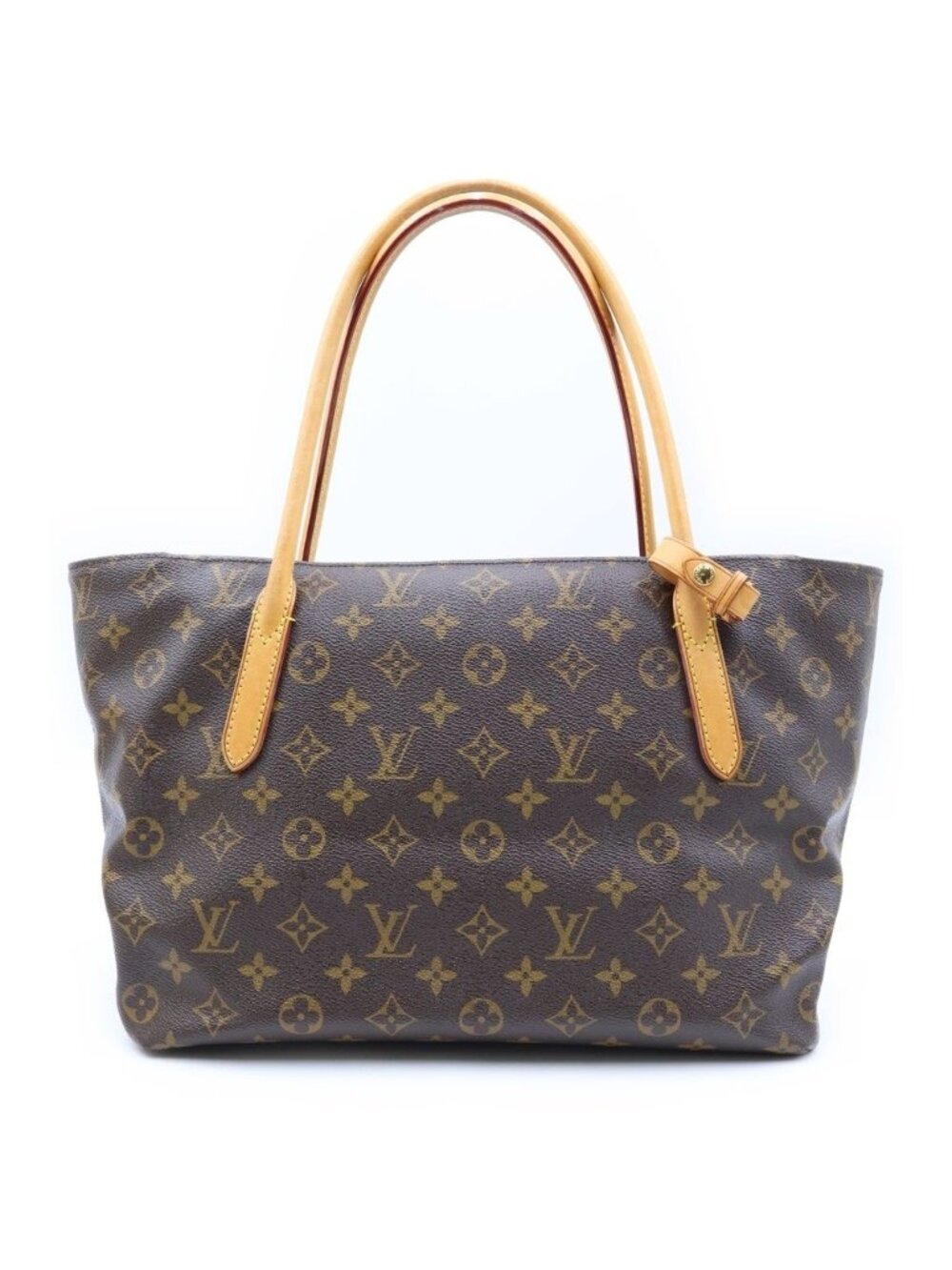 Louis Vuitton Monogram Raspail PM Handbag Brown Leather